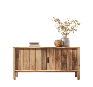 Retro timber drawer units